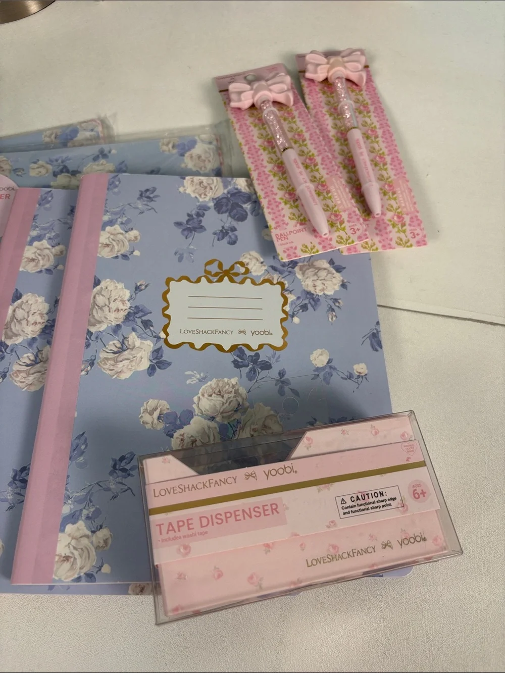 LoveShackFancy x target bundle folders composition notebooks